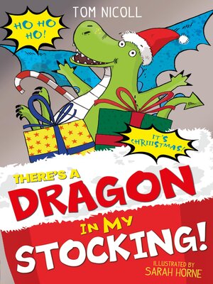 cover image of There's a Dragon in my Stocking